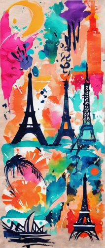 paris clip art,oil pastels,watercolor paris,fabric painting,eiffel,paris,french digital background,boho art,eiffel tower,colorful doodle,colorful city,watercolor paint strokes,watercolor background,colorful background,braque francais,universal exhibition of paris,art painting,destinations,acrylic paint,painting technique,Conceptual Art,Oil color,Oil Color 20