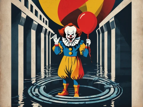 horror clown,scary clown,creepy clown,clown,rodeo clown,it,cirque,circus,cirque du soleil,clowns,ronald,circus animal,film poster,juggler,big top,italian poster,circus show,ringmaster,media concept poster,halloween poster,Art,Artistic Painting,Artistic Painting 43