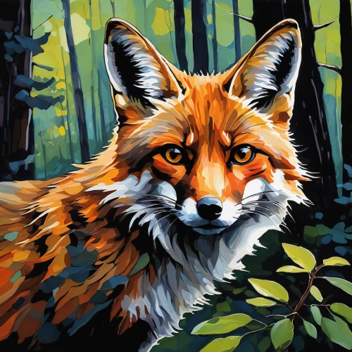 red fox,vulpes vulpes,redfox,forest animal,watercolour fox,fox,a fox,woodland animals,garden-fox tail,oil painting,fauna,foxes,canidae,oil painting on canvas,autumn icon,oil paint,cute fox,fox hunting,forest animals,acrylic paint,Conceptual Art,Oil color,Oil Color 08