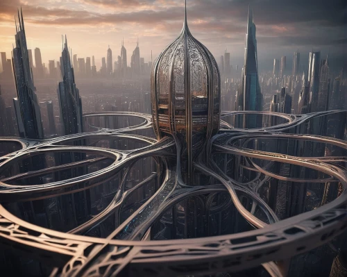 futuristic architecture,futuristic landscape,metropolis,fantasy city,sci fiction illustration,ancient city,stargate,dystopian,sci fi,sci-fi,sci - fi,city cities,futuristic art museum,concept art,scifi,destroyed city,roof domes,3d fantasy,dystopia,cg artwork,Photography,Documentary Photography,Documentary Photography 22