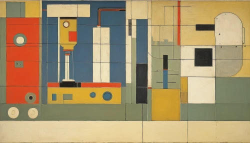 mondrian,art deco,cubism,rectangles,art deco frame,art deco woman,compartments,thermostat,art deco ornament,sectioned,wall plate,mid century modern,parcheesi,composition,art deco background,calculating machine,hinged doors,railway carriage,wall panel,braque francais,Art,Artistic Painting,Artistic Painting 28