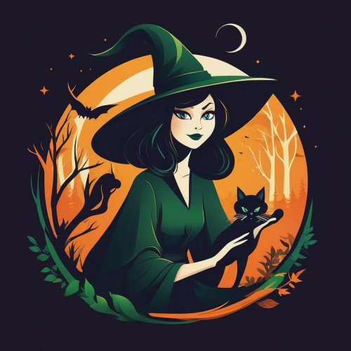 witch's hat icon,halloween witch,witch,witch hat,witch broom,witch's hat,halloween illustration,halloween vector character,the witch,witches,celebration of witches,witch ban,vector illustration,sorceress,halloween poster,witches' hats,wicked witch of the west,halloween background,autumn icon,witches hat,Unique,Design,Logo Design
