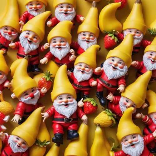 banana family,gnomes,scandia gnomes,bananas,banana box market,nanas,christmas crib figures,dolphin bananas,santa clauses,banana,marzipan figures,gnomes at table,monkey banana,gnome,saint nicholas' day,gnome ice skating,santarun,banana cue,elves,santons,Photography,General,Natural