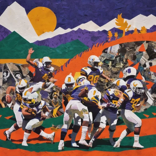 mountaineers,death valley,eight-man football,six-man football,gridiron football,rams,high school football,sports wall,national football league,the bears,indoor american football,arena football,miners,sports collectible,running clock,herd of goats,eagles,football team,slide canvas,international rules football,Unique,Paper Cuts,Paper Cuts 07