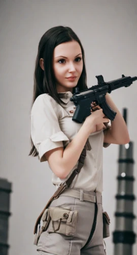 girl with gun,girl with a gun,woman holding gun,action figure,pubg mascot,ammo,plastic model,actionfigure,holding a gun,rifle,model train figure,collectible action figures,russkiy toy,3d model,rc model,3d figure,nancy crossbows,spy,katniss,female doll