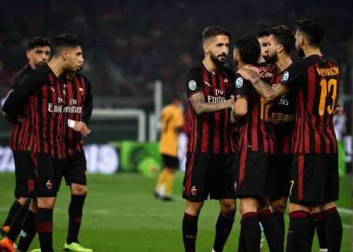 red milan,milan,trabaccolo,team spirit,celebration,black streamers,final,partnership,huddle,josef,red card,penalty card,non-sporting group,uefa,milano,all against one,passion,half time,eight-man football,treble,Illustration,Realistic Fantasy,Realistic Fantasy 11