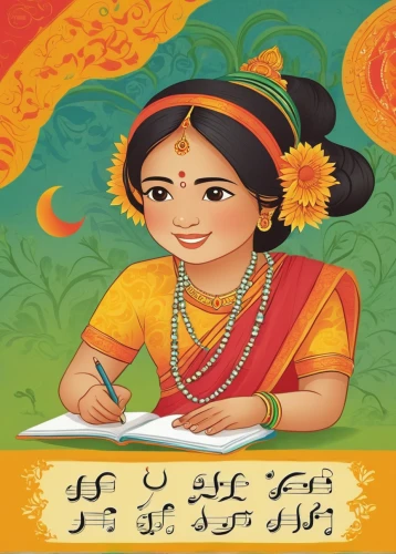 sari,mehndi,rajasthan,rakhi,hindu,bengalenuhu,paradi,punjabi cuisine,mehendi,sarapatel,rangoli,haan,indian art,sikh,sajji,girl studying,learn to write,diwali banner,rakshabandhan,jhal muri,Illustration,Japanese style,Japanese Style 21