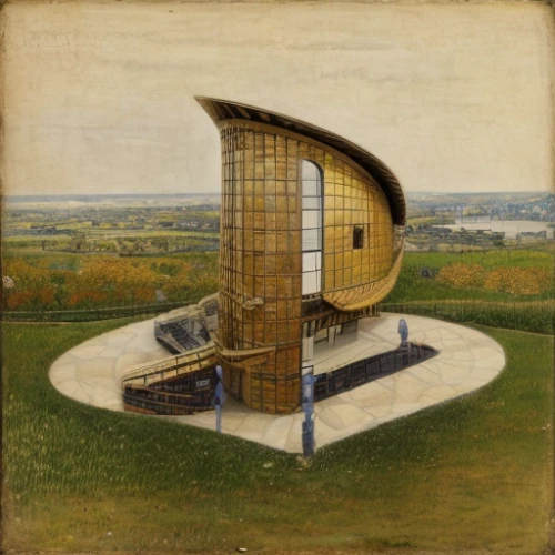 crooked house,dovecote,insect house,archidaily,house hevelius,observation tower,wood doghouse,ancient harp,the observation deck,mobile sundial,rocking chair,contemporary,frame house,pigeon house,modern architecture,grant wood,cubic house,bee house,guggenheim museum,mid century modern,Calligraphy,Painting,Nauticalism