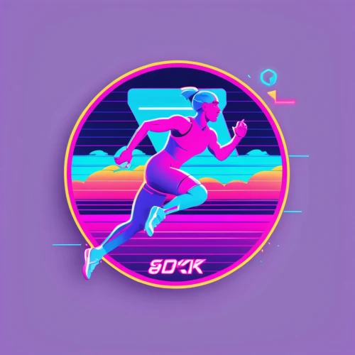 80's design,80s,vector graphic,tiktok icon,pink vector,retro background,vector design,dribbble,dribbble icon,runner,computer icon,vector art,vector illustration,female runner,disc dog,kick scooter,disco,speed skating,dribbble logo,br badge,Conceptual Art,Sci-Fi,Sci-Fi 28