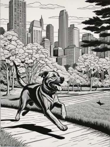 david bates,running dog,cool woodblock images,dog running,dog illustration,woodcut,greyhound,dog line art,animal line art,coloring page,dog drawing,two running dogs,canis panther,greyhound racing,roy lichtenstein,dog cartoon,ac greyhound,to run,woodblock prints,carlin pinscher,Illustration,Black and White,Black and White 18