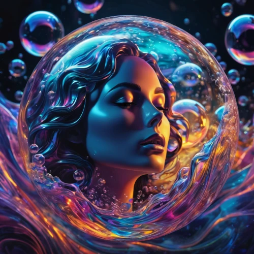 liquid bubble,soap bubble,soap bubbles,immersed,world digital painting,psychedelic art,digital art,glass sphere,aqueous,aquarius,fluid flow,water rose,bubbles,crystal ball,fluid,crystal ball-photography,bubble,astral traveler,yogananda,water pearls,Conceptual Art,Daily,Daily 24