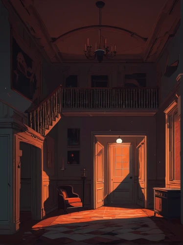 abandoned room,empty hall,empty room,hallway,rooms,empty interior,a dark room,interiors,an apartment,dandelion hall,doll's house,ornate room,attic,room lighting,hallway space,scene lighting,backgrounds,study room,apartment,old home,Illustration,Vector,Vector 05