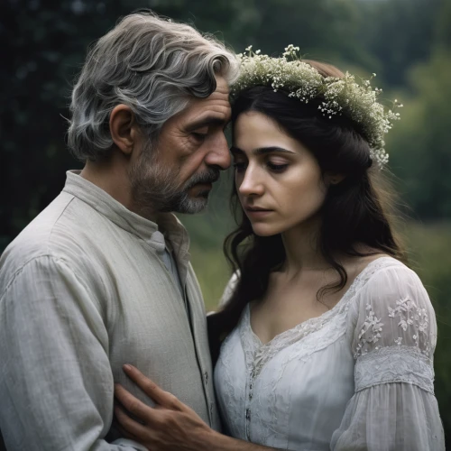 the night of kupala,la violetta,biblical narrative characters,shepherd romance,king lear,mother and father,jesus in the arms of mary,man and wife,dizi,adam and eve,father and daughter,wild strawberries,the early gooseberry,lover's grief,vintage man and woman,pietà,love in the mist,artemisia,the angel with the veronica veil,romantic portrait,Photography,Documentary Photography,Documentary Photography 10