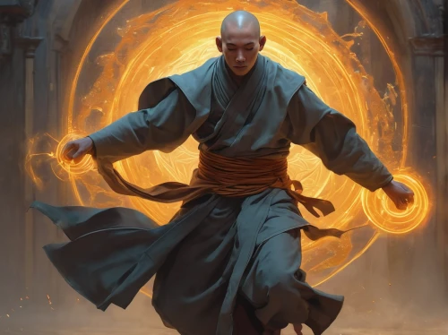 monk,xing yi quan,prejmer,indian monk,buddhist monk,monks,flickering flame,shaolin kung fu,fire artist,dodge warlock,fire master,taijiquan,magus,flame spirit,baguazhang,the abbot of olib,firedancer,middle eastern monk,qi-gong,kung fu,Conceptual Art,Fantasy,Fantasy 01
