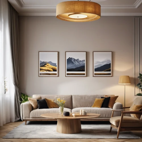 the living room of a photographer,modern decor,interior decor,visual effect lighting,contemporary decor,interior decoration,wall lamp,table lamps,floor lamp,ceiling lamp,search interior solutions,3d rendering,gold stucco frame,ceiling lighting,livingroom,interior design,halogen spotlights,home interior,apartment lounge,living room,Photography,General,Natural