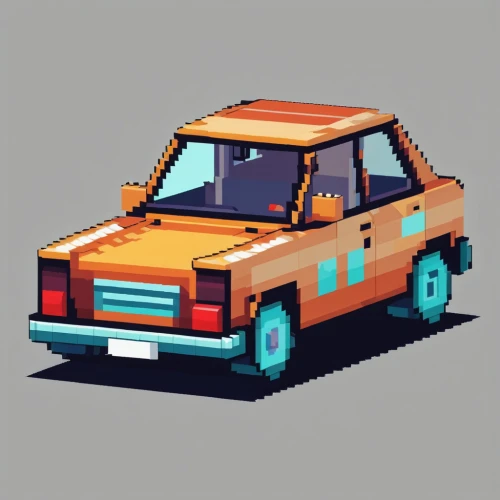 retro vehicle,retro car,game car,datsun 510,renault 5,small car,renault 6,rust truck,datsun truck,renault 8,pickup-truck,golf car vector,renault 4,renault 5 turbo,retro automobile,lada,renault 5 alpine,gaz-21,scrap car,subaru brat,Unique,Pixel,Pixel 01