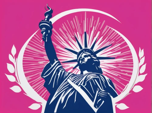 pink vector,lady liberty,liberty,the statue of liberty,liberty enlightening the world,liberty statue,statue of liberty,statue of freedom,queen of liberty,pink background,man in pink,magenta,lady justice,rosa peace,dribbble logo,cancer logo,dribbble,dribbble icon,fdp,pink quill,Conceptual Art,Sci-Fi,Sci-Fi 18