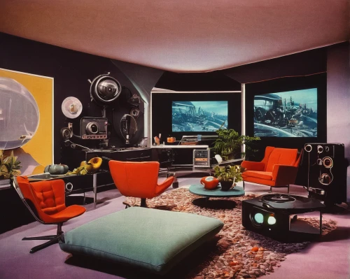 mid century modern,mid century,mid century house,livingroom,ufo interior,television studio,living room,apartment lounge,computer room,analog television,tv set,television set,atomic age,60s,modern living room,the living room of a photographer,sitting room,modern room,underground garage,sound space,Art,Classical Oil Painting,Classical Oil Painting 23