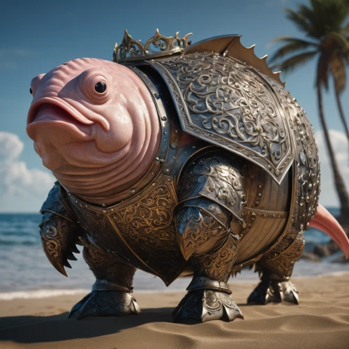 dwarf armadillo,armadillo,meleagris gallopavo,pig,armored animal,anthropomorphized animals,carapace,half shell,hog,pubg mascot,god of the sea,marine animal,water turtle,rhino fish,sound studo,bay of pigs,3d model,porker,land turtle,hog xiu,Photography,General,Fantasy