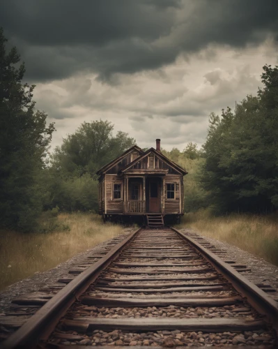 abandoned train station,lonely house,railroad car,abandoned house,railway carriage,abandoned place,abandoned,creepy house,abandoned places,lostplace,little house,disused trains,railroad station,wooden house,witch house,train depot,lost place,small house,lost places,derelict,Photography,General,Cinematic