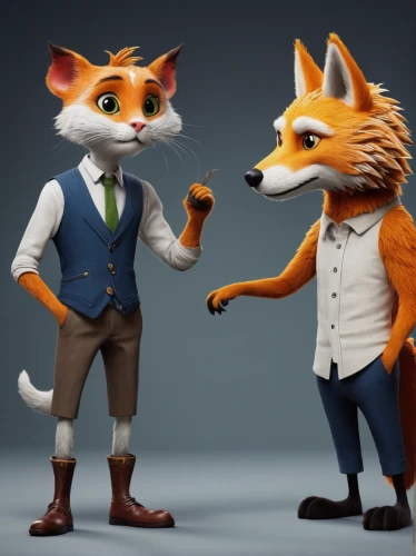 foxes,anthropomorphized animals,fox stacked animals,fox hunting,fox and hare,3d model,business icons,a fox,fox,businessmen,business men,furta,character animation,child fox,3d rendered,vulpes vulpes,tailor,3d render,animals play dress-up,game characters,Photography,Fashion Photography,Fashion Photography 18