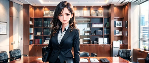 businesswoman,business woman,business girl,blur office background,bussiness woman,receptionist,secretary,business women,office worker,businesswomen,executive,concierge,attorney,ceo,businessperson,business angel,white-collar worker,stock exchange broker,administrator,executive toy,Anime,Anime,General