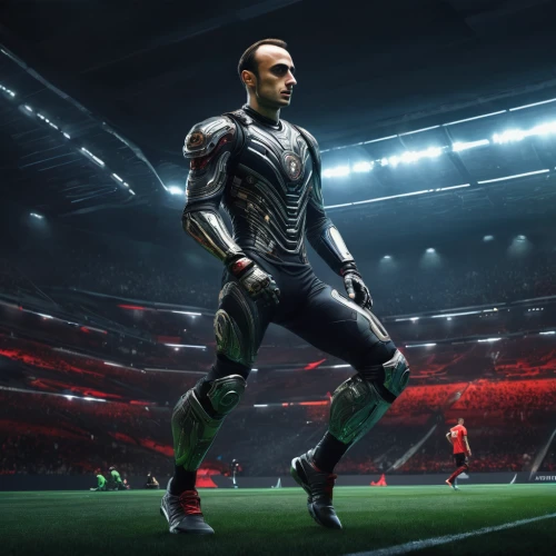 fifa 2018,goalkeeper,uefa,athletic,football player,arsenal,3d man,footballer,the referee,biomechanically,soccer player,football boots,sports hero fella,full hd wallpaper,football,football equipment,soccer,soccer kick,emirates,sports uniform,Art,Classical Oil Painting,Classical Oil Painting 09