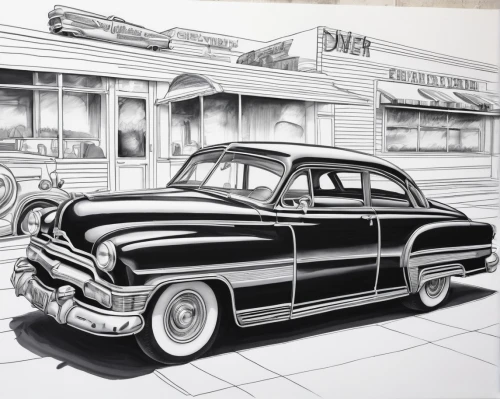 chevrolet delray,vintage drawing,chevrolet bel air,hudson hornet,pencil drawing,car drawing,cadillac sixty special,retro diner,pencil art,edsel,chevrolet fleetline,buick eight,aronde,cadillac de ville series,chalk drawing,cadillac,charcoal drawing,50s,pencil drawings,1949 ford,Photography,Fashion Photography,Fashion Photography 10