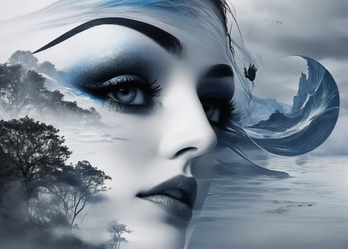 photo manipulation,fantasy art,silvery blue,photoshop manipulation,blue enchantress,image manipulation,fantasy picture,photomanipulation,blue moon,photomontage,moonbeam,the snow queen,fantasy portrait,antasy,mirror of souls,ice queen,world digital painting,faery,faerie,blue moon rose,Photography,Artistic Photography,Artistic Photography 06