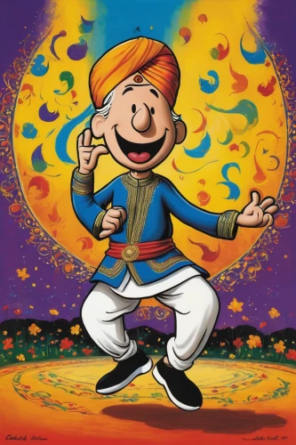 pinocchio,pilaf,shehnai,johnny jump up,dholak,banjo bolt,bansuri,diwali,yogi,aladin,aladha,geppetto,haan,bhajji,png image,diwali background,pandero jarocho,diwali festival,popeye,turban,Illustration,Children,Children 05