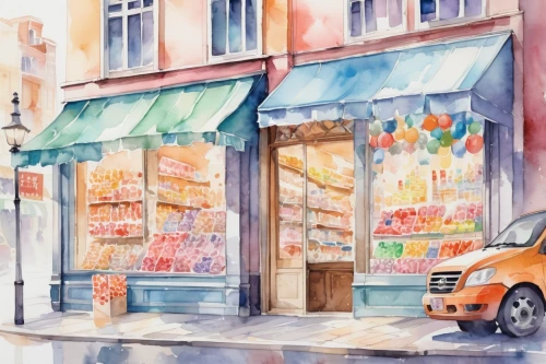 watercolor shops,watercolor paris shops,watercolor tea shop,watercolor cafe,watercolor paris,pastry shop,watercolor background,bakery,soap shop,watercolor painting,french confectionery,watercolor macaroon,watercolor,deli,pâtisserie,convenience store,watercolor tea,watercolor sketch,watercolor pencils,watercolor paint,Illustration,Paper based,Paper Based 25