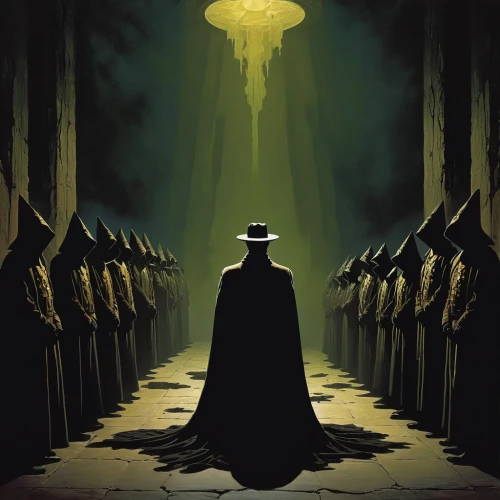 v for vendetta,black hat,doctor doom,pilgrim,hall of the fallen,undertaker,bowler hat,jrr tolkien,rorschach,conductor,guy fawkes,sci fiction illustration,bram stoker,pawn,the order of the fields,game illustration,the collector,top hat,man silhouette,the ruler,Conceptual Art,Sci-Fi,Sci-Fi 16