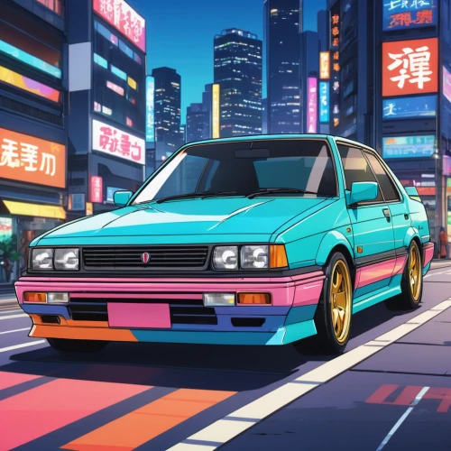 toyota ae85,nissan skyline,honda concerto,tokyo city,80s,corolla,80's design,toyota corolla,tokyo,3d car wallpaper,nissan silvia,toyota,honda,mitsubishi galant vr-4,japanese icons,skyline,toyota corolla levin and toyota sprinter trueno,honda prelude,toyota corolla e120,honda civic,Illustration,Japanese style,Japanese Style 03