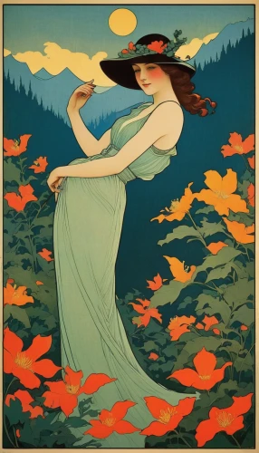 cosmos autumn,throwing leaves,autumn icon,mucha,autumn frame,the autumn,autumn idyll,falling on leaves,autumn leaves,fallen leaves,orange blossom,art nouveau,cosmos wind,falling flowers,fall,autumn,pumpkin autumn,feist,indian summer,kate greenaway,Art,Classical Oil Painting,Classical Oil Painting 14