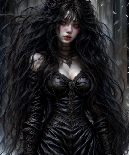 gothic woman,dark angel,goth woman,crow queen,the enchantress,gothic fashion,huntress,dark elf,gothic portrait,black raven,dark gothic mood,raven girl,gothic style,gothic,black angel,sorceress,queen of the night,fantasy woman,vampire woman,black widow