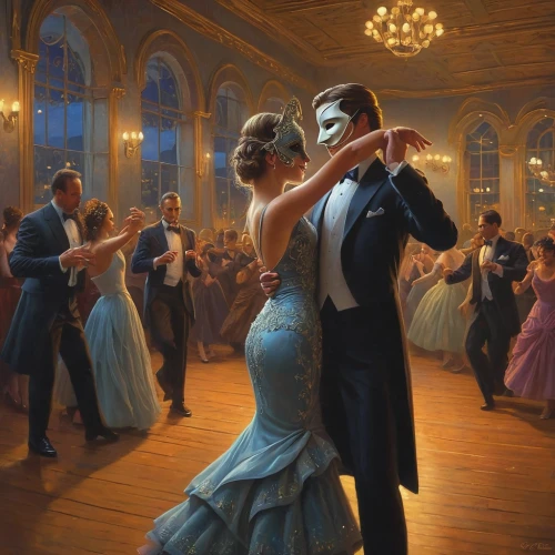 ballroom dance,dancing couple,argentinian tango,latin dance,waltz,the ball,ballroom,dancing,to dance,masquerade,salsa dance,dancers,kristbaum ball,tango argentino,dance,danse macabre,father daughter dance,dance with canvases,country-western dance,dance of death,Illustration,Realistic Fantasy,Realistic Fantasy 27
