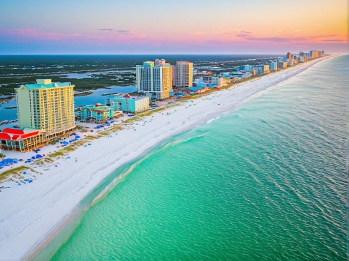 gulf coast,aerial view of beach,clearwater beach,myrtle beach,sandpiper bay,florida,south carolina,beautiful beaches,palmetto coasts,drone view,drone image,atlantic coast,aerial photography,coastal,bird's eye view,white sand beach,sunset beach,drone photo,beautiful beach,seaside country,Illustration,Abstract Fantasy,Abstract Fantasy 04