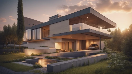 modern house,3d rendering,modern architecture,render,eco-construction,smart home,modern style,luxury home,mid century house,luxury property,beautiful home,smart house,cubic house,luxury real estate,contemporary,3d rendered,roof landscape,3d render,crown render,frame house,Photography,General,Realistic