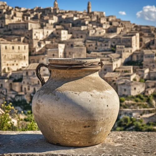 matera,apulia,göreme,amphora,gordes,cappadocia,puglia,clay pot,two-handled clay pot,pottery,volterra,cappodocia,toledo,amman,kalo chorio,anasazi,tuscan,ostuni,bouleuterion,urns,Photography,General,Realistic