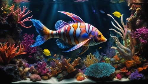 coral reef fish,ornamental fish,mandarinfish,aquarium decor,amphiprion,triggerfish-clown,discus fish,marine tank,imperator angelfish,reef tank,fighting fish,marine fish,angelfish,blue stripe fish,aquarium,sea life underwater,anemone fish,tropical fish,aquarium lighting,beautiful fish,Photography,Artistic Photography,Artistic Photography 02