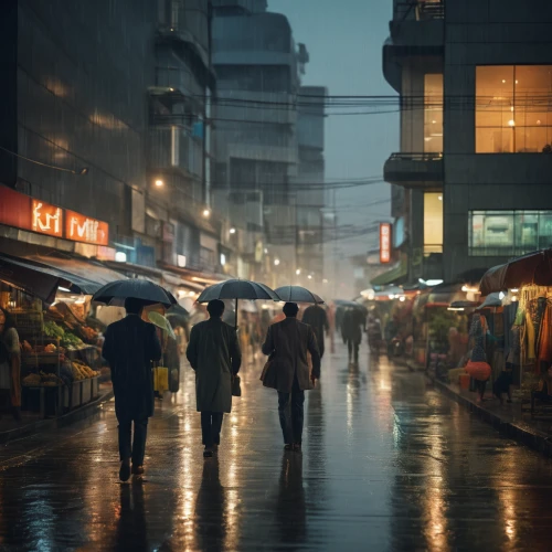 namdaemun market,seoul namdaemun,hanoi,walking in the rain,chongqing,arbat street,shanghai,busan night scene,seoul,apgujeong,myeongdong,hong kong,istanbul,taipei,xi'an,sarajevo,kowloon,man with umbrella,ankara,taksim square,Photography,General,Cinematic