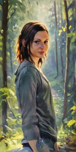 lori,croft,lara,katniss,girl with tree,portrait background,farmer in the woods,pam trees,custom portrait,oil painting on canvas,oil painting,world digital painting,forest background,photo painting,nora,girl walking away,lis,girl with gun,digital painting,woman walking