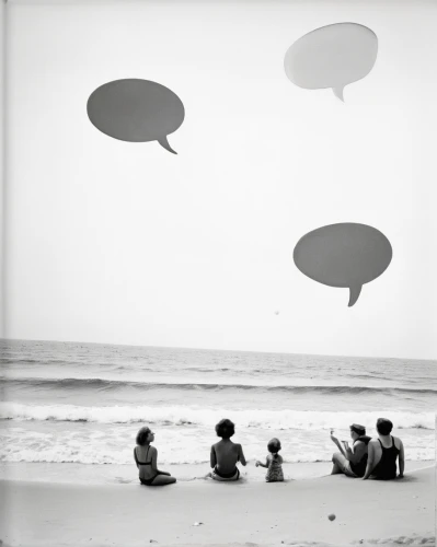 speech bubbles,comic speech bubbles,speech balloons,speech balloon,people talking,speech bubble,girl with speech bubble,blog speech bubble,the listening,people on beach,communication,communicate,photographing children,vintage children,blackandwhitephotography,group think,conversation,the communication,text bubble,dialog boxes,Photography,Black and white photography,Black and White Photography 12