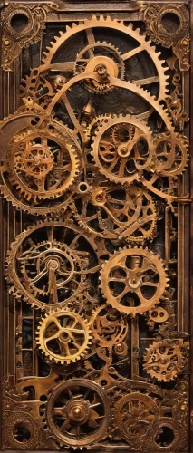steampunk gears,cog,mechanical puzzle,steampunk,clockwork,clockmaker,cyclocomputer,gears,cogs,carved wood,openwork frame,kinetic art,patterned wood decoration,mechanical,computer art,old calculating machine,wood skeleton,computer cluster,mandelbulb,psaltery,Illustration,Realistic Fantasy,Realistic Fantasy 13