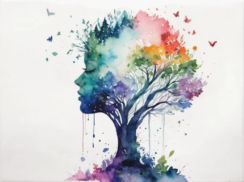 watercolor tree,colorful tree of life,painted tree,watercolor floral background,watercolor paint strokes,watercolor background,tree of life,watercolor leaves,watercolor paint,flourishing tree,watercolor pine tree,watercolor painting,magic tree,wondertree,tree thoughtless,watercolor,water colors,cardstock tree,watercolors,the branches of the tree,Illustration,Paper based,Paper Based 20