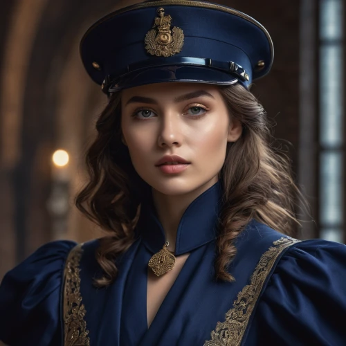 beret,policewoman,angelica,navy,musketeer,tudor,victoria,the crown,royal blue,regal,the hat of the woman,wonderwoman,lena,celtic queen,queen,imperial coat,artemisia,mazarine blue,princess sofia,crowned,Photography,General,Natural