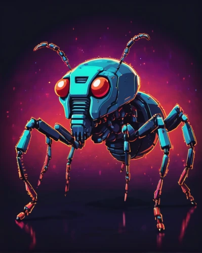 ant,scarab,weevil,carpenter ant,bot icon,black ant,dung beetle,scorpio,insect ball,elephant beetle,fire beetle,robot in space,artificial fly,bugs,ants,forest beetle,spyder,apiarium,bug,nebula guardian,Unique,Pixel,Pixel 04
