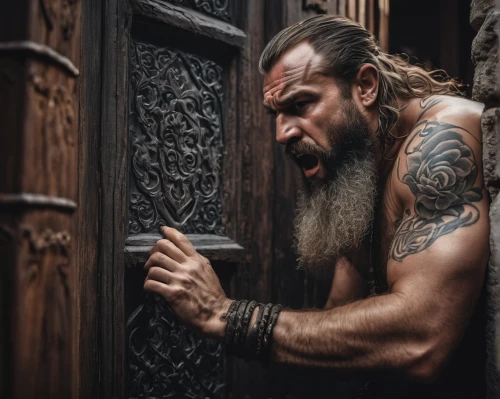 barbarian,viking,vikings,blacksmith,hieromonk,dwarf cookin,iron door,thorin,biblical narrative characters,male elf,dwarf sundheim,runes,dwarves,cave man,dane axe,valhalla,archimandrite,raider,sadhu,craftsman,Photography,General,Fantasy