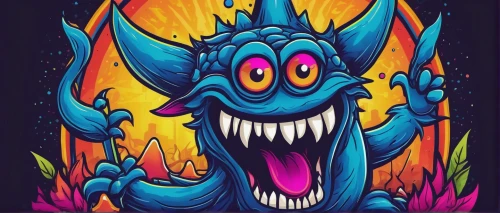 blue monster,stitch,blue demon,fire breathing dragon,supernatural creature,color rat,smaland hound,vector illustration,psychedelic art,three eyed monster,child monster,charizard,painted dragon,wyrm,fire devil,tasmanian devil,sea devil,dragon fire,devil's tongue,screaming bird,Illustration,Black and White,Black and White 14