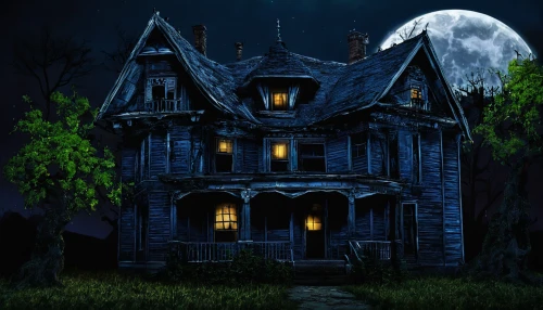 witch house,the haunted house,witch's house,haunted house,creepy house,lonely house,halloween background,houses clipart,moonlit night,house silhouette,haunted castle,ghost castle,victorian house,halloween and horror,little house,halloween illustration,house in the forest,wooden house,haunted,halloween scene,Illustration,Retro,Retro 20